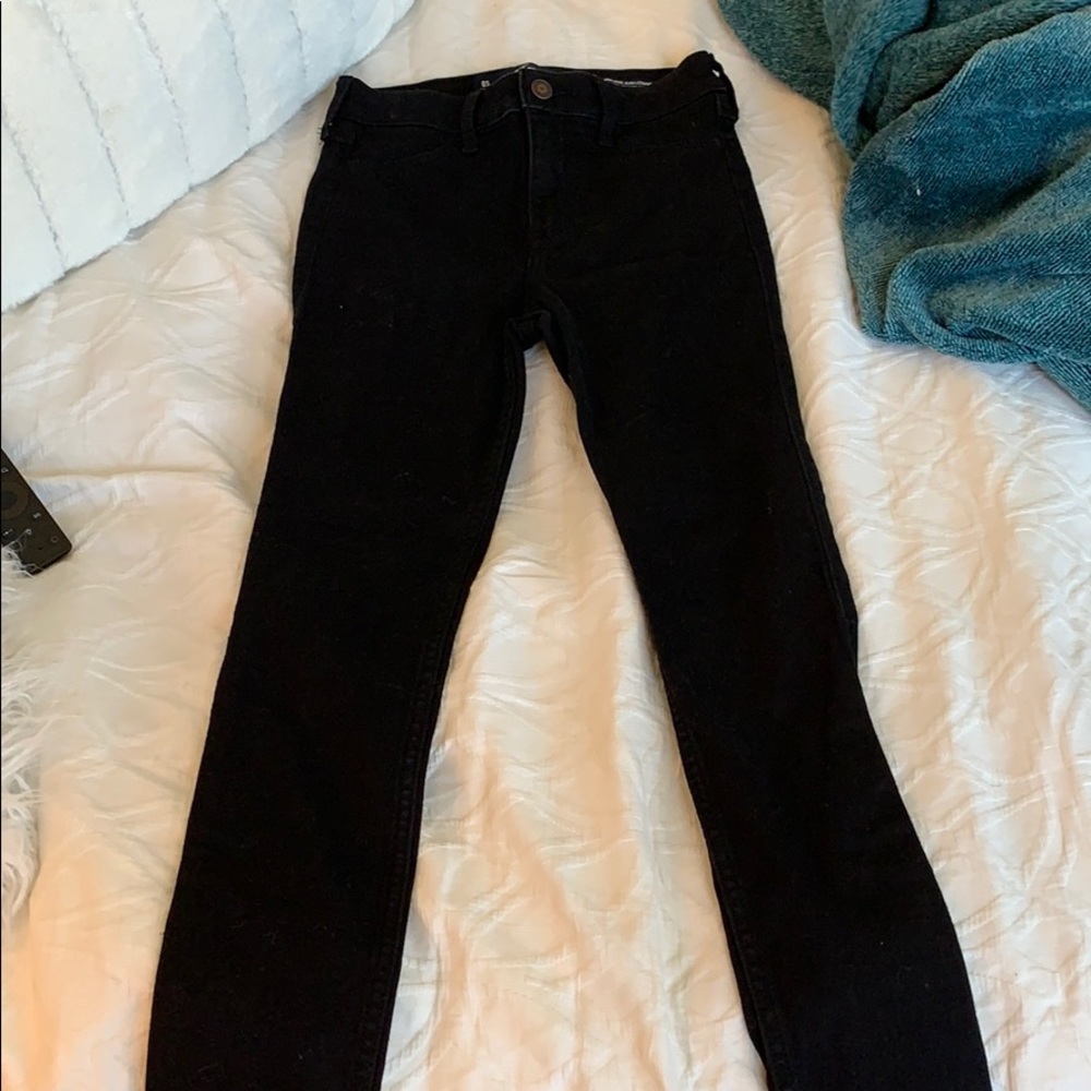 Hollister black High rise jeans